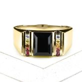 BARCELONA BEAR RING IN 14K GOLD by EQUALLI.COM