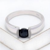 PALM SPRINGS AT NIGHT RING IN STERLING SILVER by Equalli