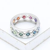 ST.LOUIS  RING IN STERLING SILVER by EQUALLI.COM