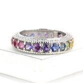 FLORIDA RING IN STERLING SILVER by EQUALLI.COM