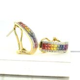 ARLINGTON EARRINGS IN 14K GOLD by EQUALLI.COM