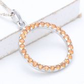 OSBORNE PENDANT IN STERLING SILVER by EQUALLI.COM