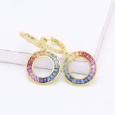 SOHO EARRINGS IN 14K GOLD by EQUALLI.COM