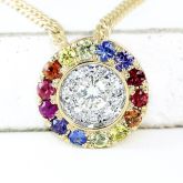 SYDNEY PENDANT IN 14K GOLD by EQUALLI.COM