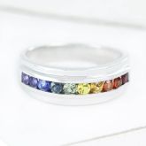BERLIN RING IN STERLING SILVER by EQUALLI.COM