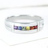 AMSTERDAM RING IN STERLING SILVER by EQUALLI.COM