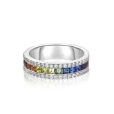 ATLANTA RING IN 925 STERLING SILVER BY EQUALLI.COM