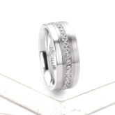 NISUS ENGAGEMENT RING IN 14K GOLD WITH DIAMOND by Equalli.com
