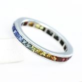 NEW YORK RING 1.85 CT IN STERLING SILVER by EQUALLI.COM