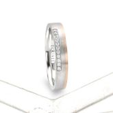 ATHENA ENGAGEMENT RING IN 14K GOLD WITH DIAMOND by Equalli.com