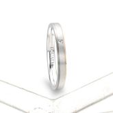 ASCLEPIUS ENGAGEMENT RING IN 14K GOLD WITH DIAMOND by Equalli.com
