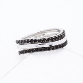 NEW ZEALAND AT NIGHT RING IN STERLING SILVER by EQUALLI.COM