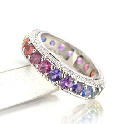 FLORIDA RING IN STERLING SILVER by EQUALLI.COM