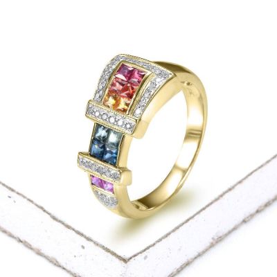 ROCHESTER RING IN 14K GOLD by EQUALLI.COM