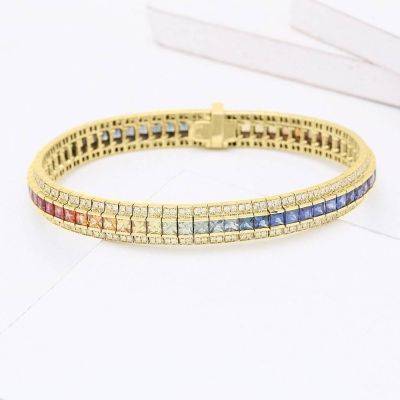 LONDON BRACELET IN 14K GOLD by EQUALLI.COM