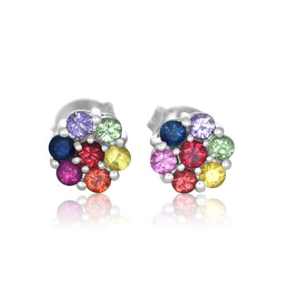 OLYMPIA EARRINGS IN 925 STERLING SILVER BY EQUALLI.COM