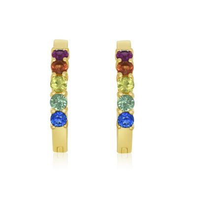 KELOWNA EARRINGS IN 14K GOLD by Equalli.com