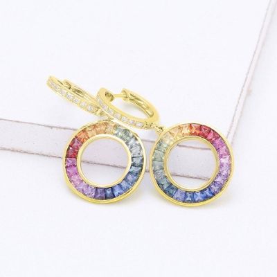 SOHO EARRINGS IN 14K GOLD by EQUALLI.COM