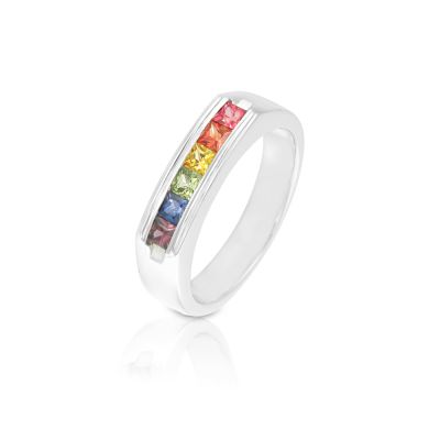 FRESNO RING IN STERLING SILVER by EQUALLI.COM