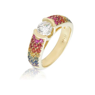 TOKYO RING IN 14K GOLD by EQUALLI.COM