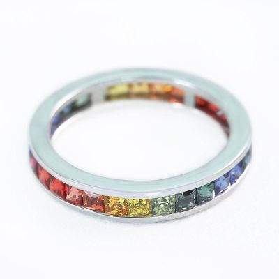 NEW YORK RING 2.5 CT IN STERLING SILVER by EQUALLI.COM