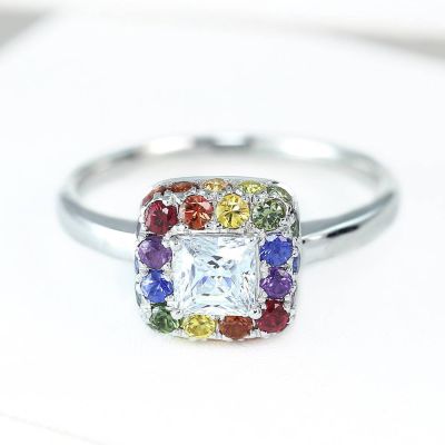 HONG KONG RING IN STERLING SILVER by EQUALLI.COM
