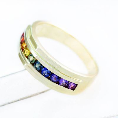BERLIN RING IN 14K GOLD by EQUALLI.COM