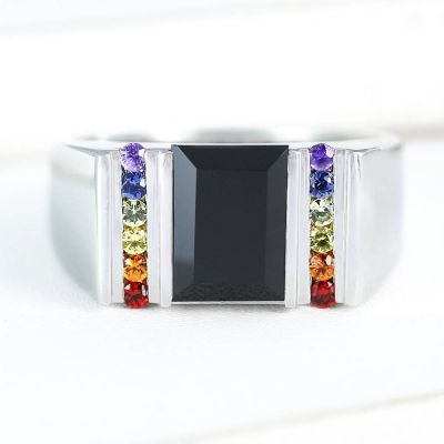 BARCELONA RING IN STERLING SILVER by EQUALLI.COM