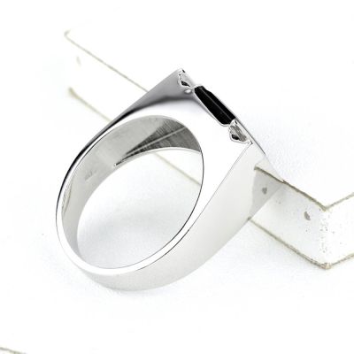 BARCELONA AT NIGHT RING IN STERLING SILVER
