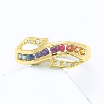CURAQAO RING IN 14K GOLD by EQUALLI.COM