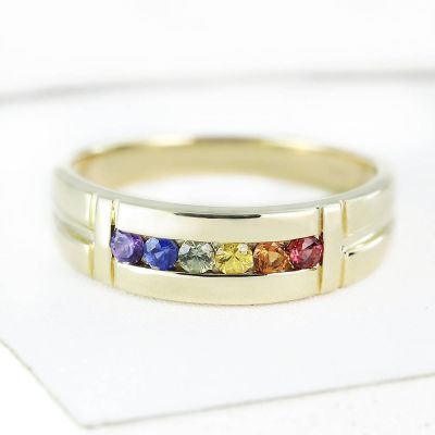 AMSTERDAM RING IN 14K GOLD by EQUALLI.COM