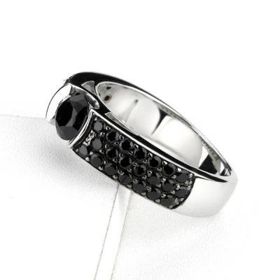 TOKYO AT NIGHT RING IN STERLING SILVER