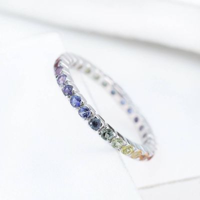 MIAMI RING IN STERLING SILVER by EQUALLI.COM
