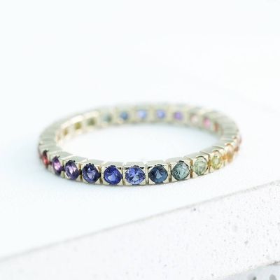 MIAMI RING IN 14K GOLD by EQUALLI.COM