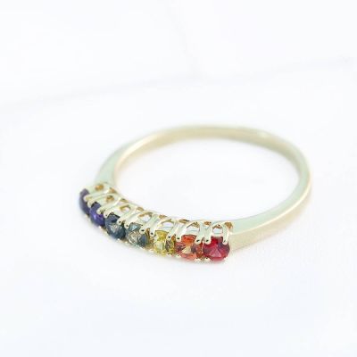LOS ANGELES RING IN 14K GOLD by EQUALLI.COM