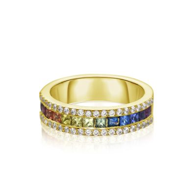 ATLANTA RING IN 14K AND 18K GOLD BY EQUALLI.COM