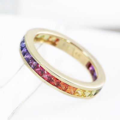 NEW YORK RING 2.5 CT IN 14K GOLD by EQUALLI.COM