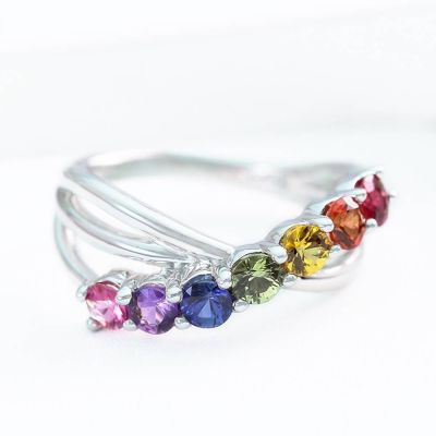 SEATTLE RING IN STERLING SILVER by EQUALLI.COM