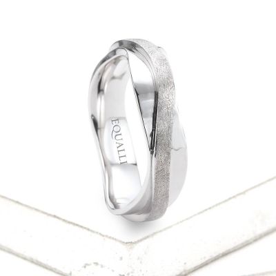 NERITES ENGAGEMENT RING IN 14K GOLD by Equalli.com