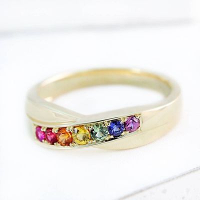 COPENHAGEN RING IN 14K GOLD by EQUALLI.COM