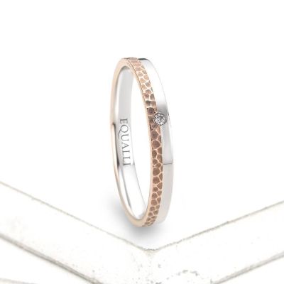 DAPHNES ENGAGEMENT RING IN 14K GOLD WITH DIAMOND by Equalli.com
