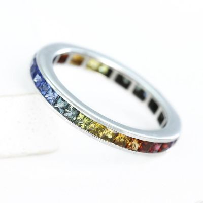 NEW YORK RING 1.85 CT IN STERLING SILVER by EQUALLI.COM