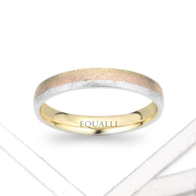 EIRENE ENGAGEMENT RING IN 14K GOLD by Equalli.com