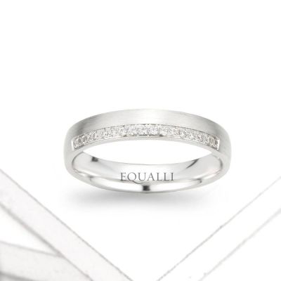 DEMETER ENGAGEMENT RING IN 14K GOLD WITH DIAMOND by Equalli.com