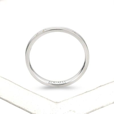 ARIADNE ENGAGEMENT RING IN 14K GOLD WITH DIAMOND by Equalli.com