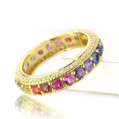 FLORIDA RING IN 14K GOLD by EQUALLI.COM