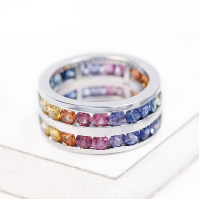 BALTIMORE RING IN STERLING SILVER by EQUALLI.COM