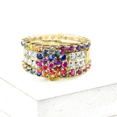 BIRMINGHAM RING IN 14K GOLD by EQUALLI.COM
