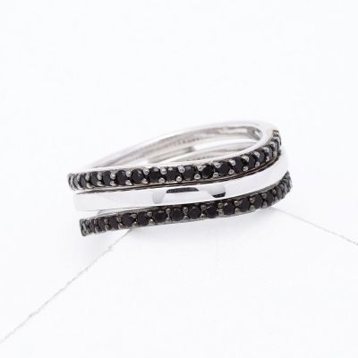 NEW ZEALAND AT NIGHT RING IN STERLING SILVER by EQUALLI.COM